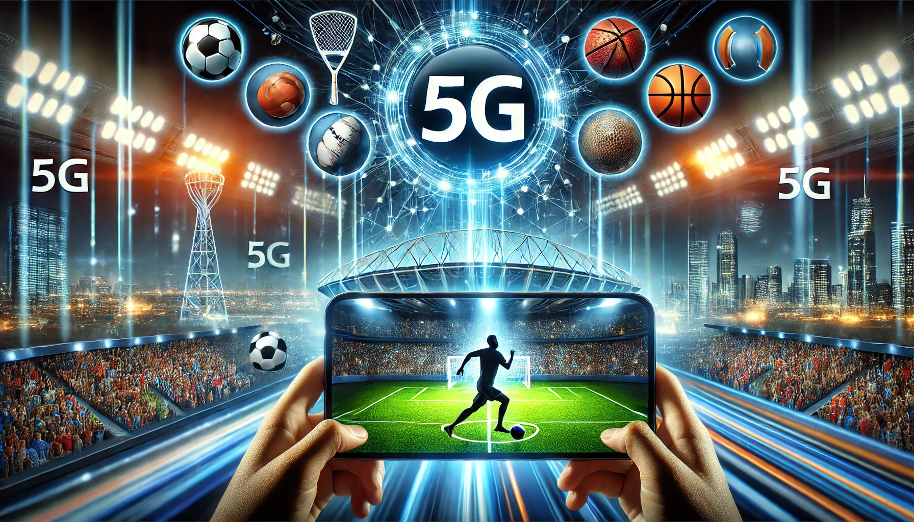 من بث الألعاب الرياضية: كيف تعمل تقنية الجيل الخامس على تحسين تجربة المشاهدة المباشرة